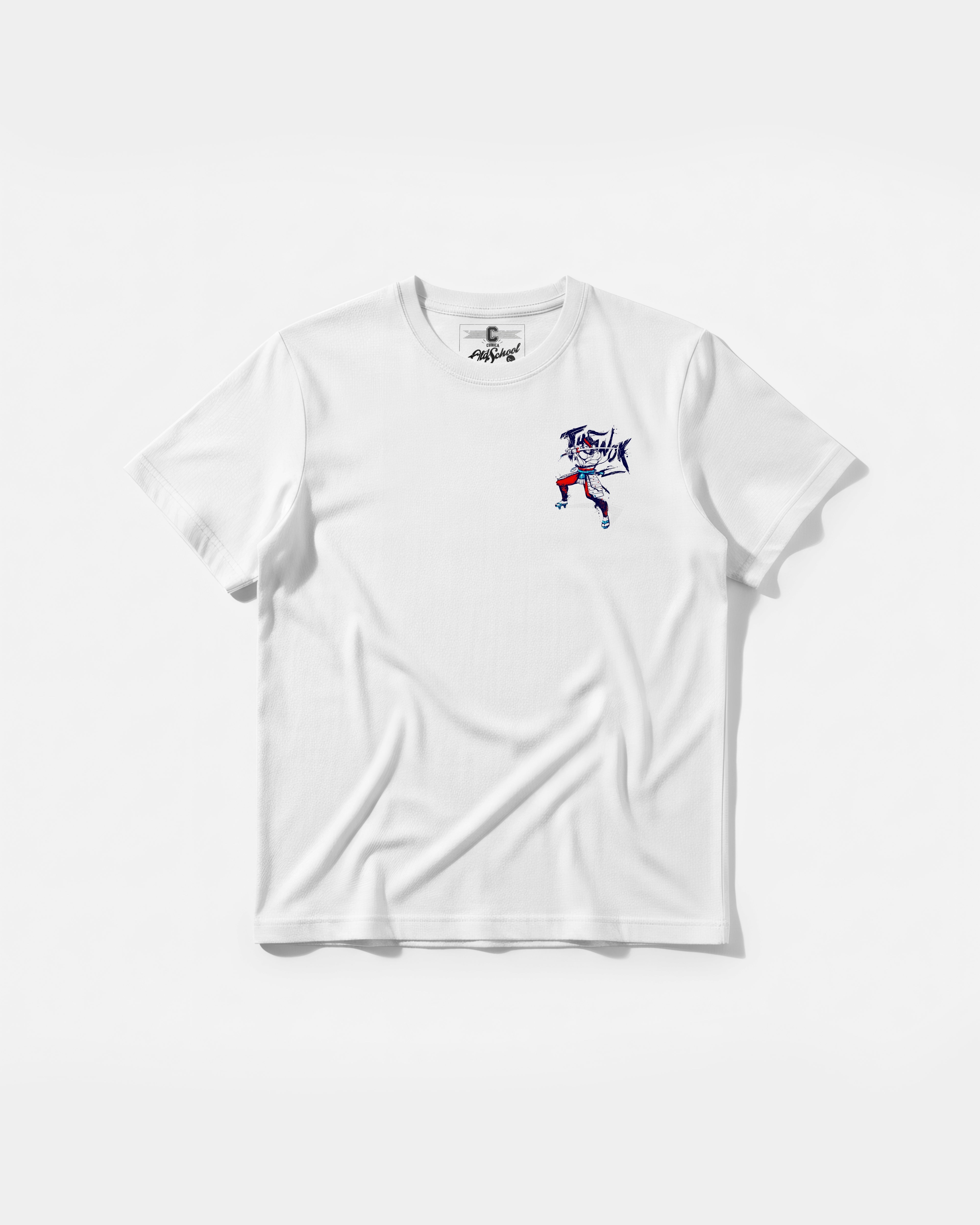 Samurai Pocket Front Regular Basic T-shirt