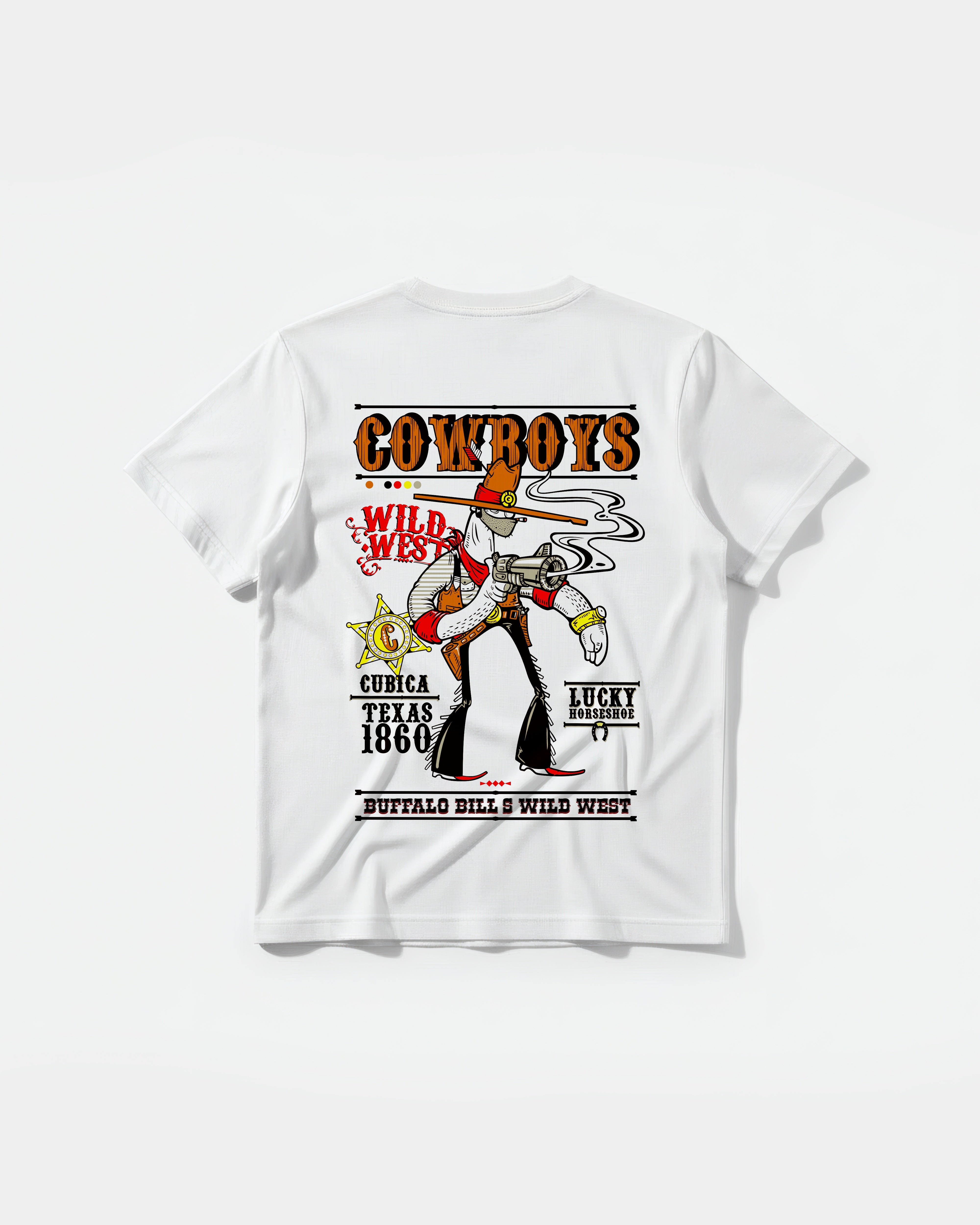 Cowboys Big Back Regular Basic T-shirt
