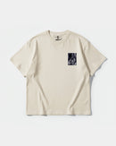 Camiseta Third Universe Pocket Front Oversize Basic Beige