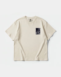 Camiseta Third Universe Pocket Front Oversize Basic Beige