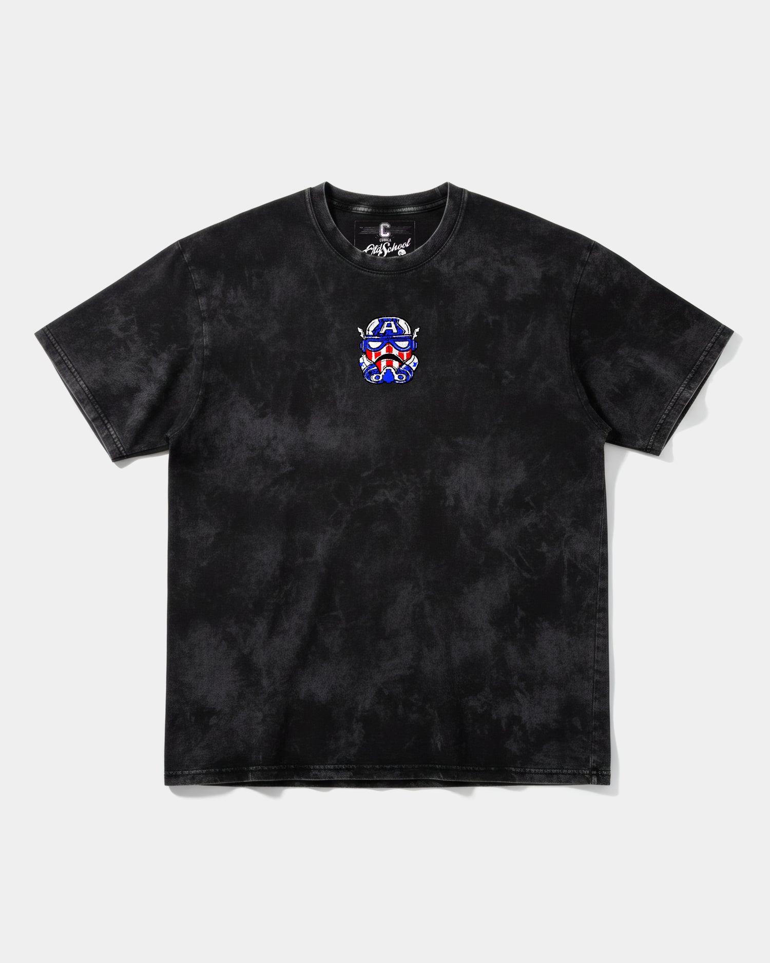 Camiseta Stormtrooper America White Front Oversize Acid Negro