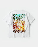 Camiseta Crystal Beach Big Back Oversize Basic Blanco