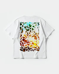 Camiseta Crystal Beach Big Back Oversize Basic Blanco