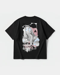 Camiseta Daydreamer Big Back Oversize Basic Negro