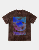 Camiseta Escapando Big Front Oversize Acid Marron