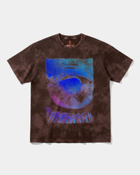 Camiseta Escapando Big Front Oversize Acid Marron
