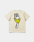 Camiseta Angry Fork Big Back Regular Basic Beige