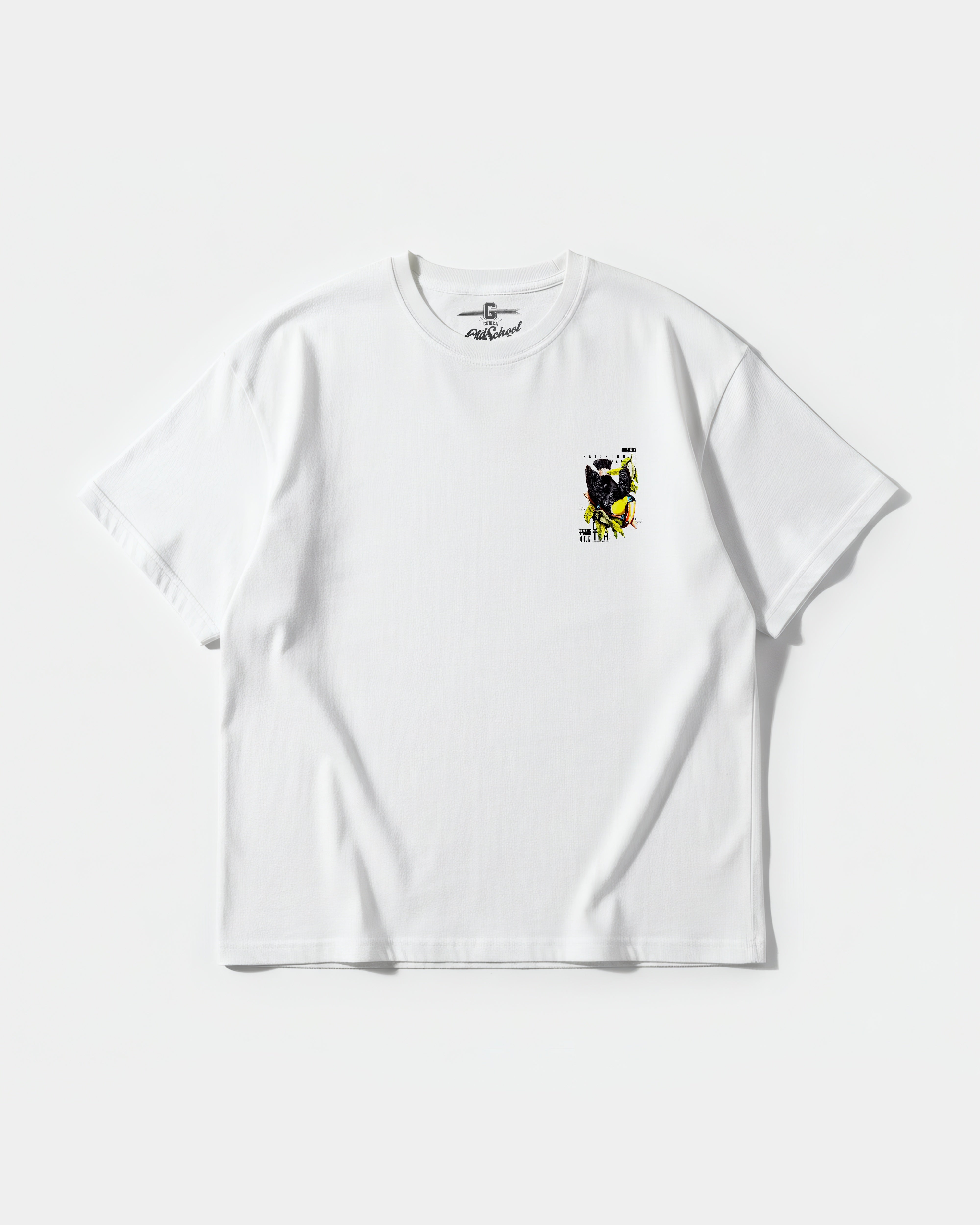 Tucan Pocket Front Oversize Basic T-shirt