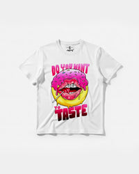 Camiseta Do You Want Big Regular Front Basic Blanco