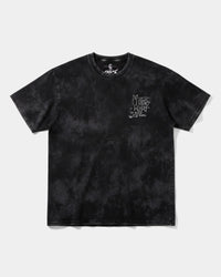 Camiseta Motor Heart White Pocket Front Oversize Acid Negro