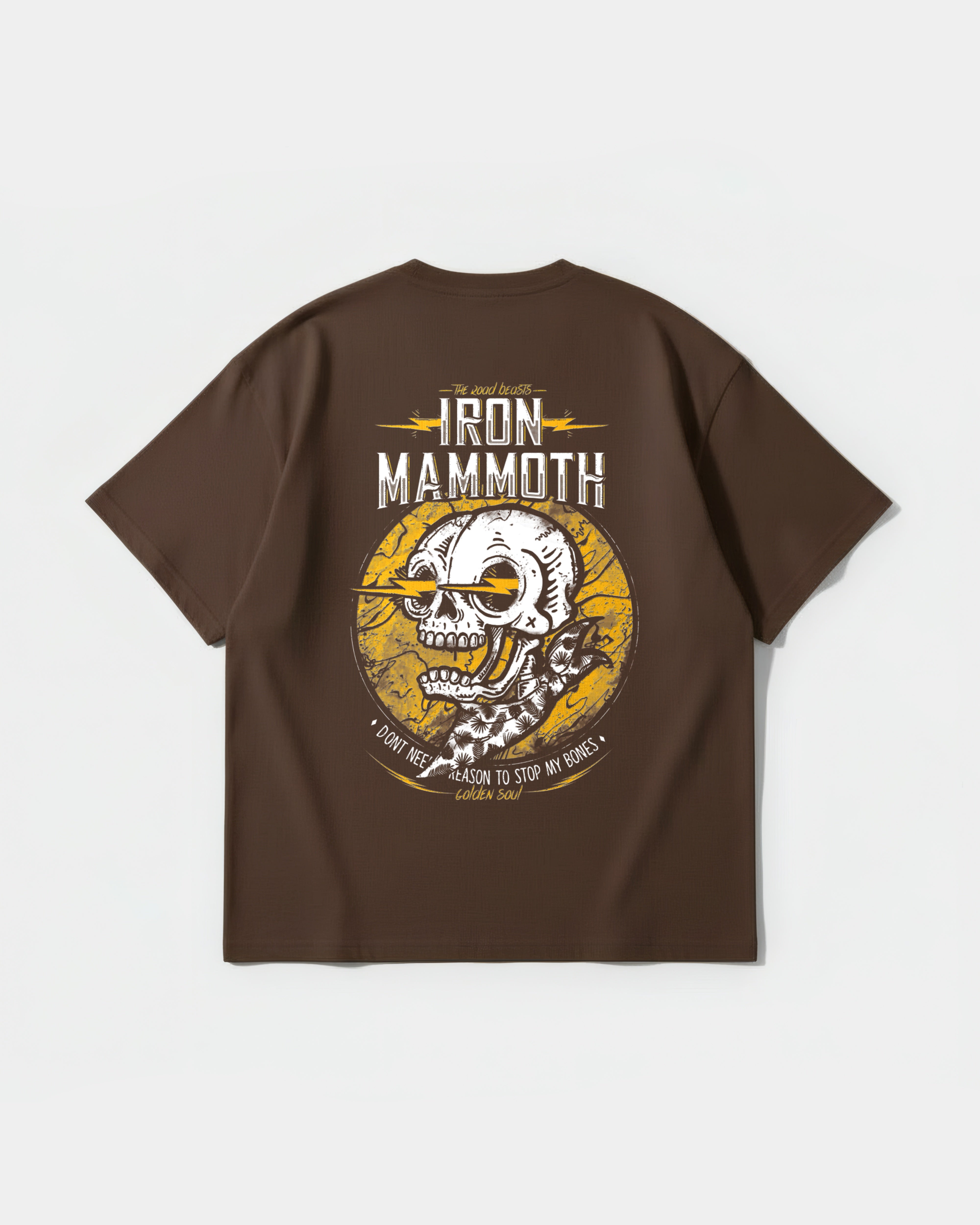Iron Mammoth Big Back Oversize Basic T-shirt