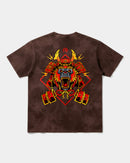 Camiseta Gorilla Samurai Big Back Oversize Acid Marron