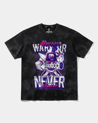 Camiseta Warrior Big Front Oversize Acid Negro