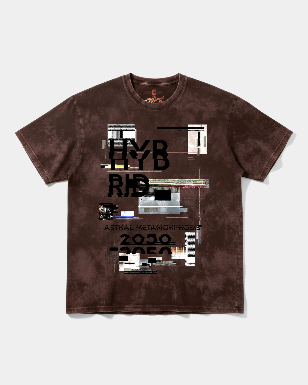 Camiseta Astral Big Front Oversize Acid