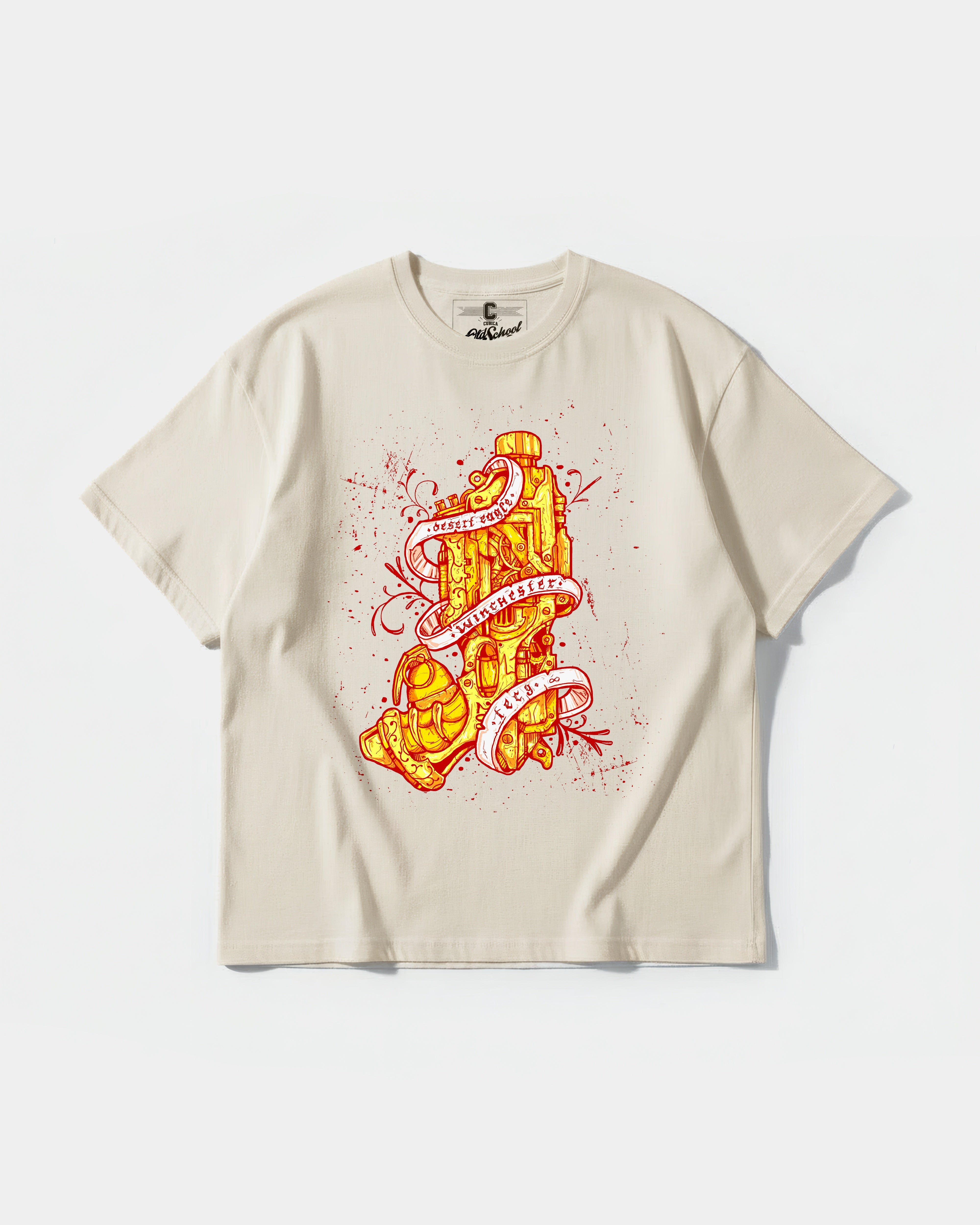 Winchester Big Front Oversize Basic T-shirt