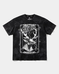 Camiseta The Seer Big Front Oversize Acid Negro