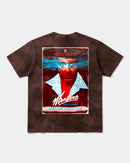 Camiseta Tony Montana Big Back Oversize Acid Marron