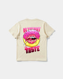 Camiseta Do You Want Pocket Regular Front Basic Beige