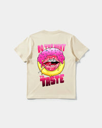 Camiseta Do You Want Pocket Regular Front Basic Beige