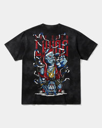 Camiseta Mummra Big Back Oversize Acid Negro