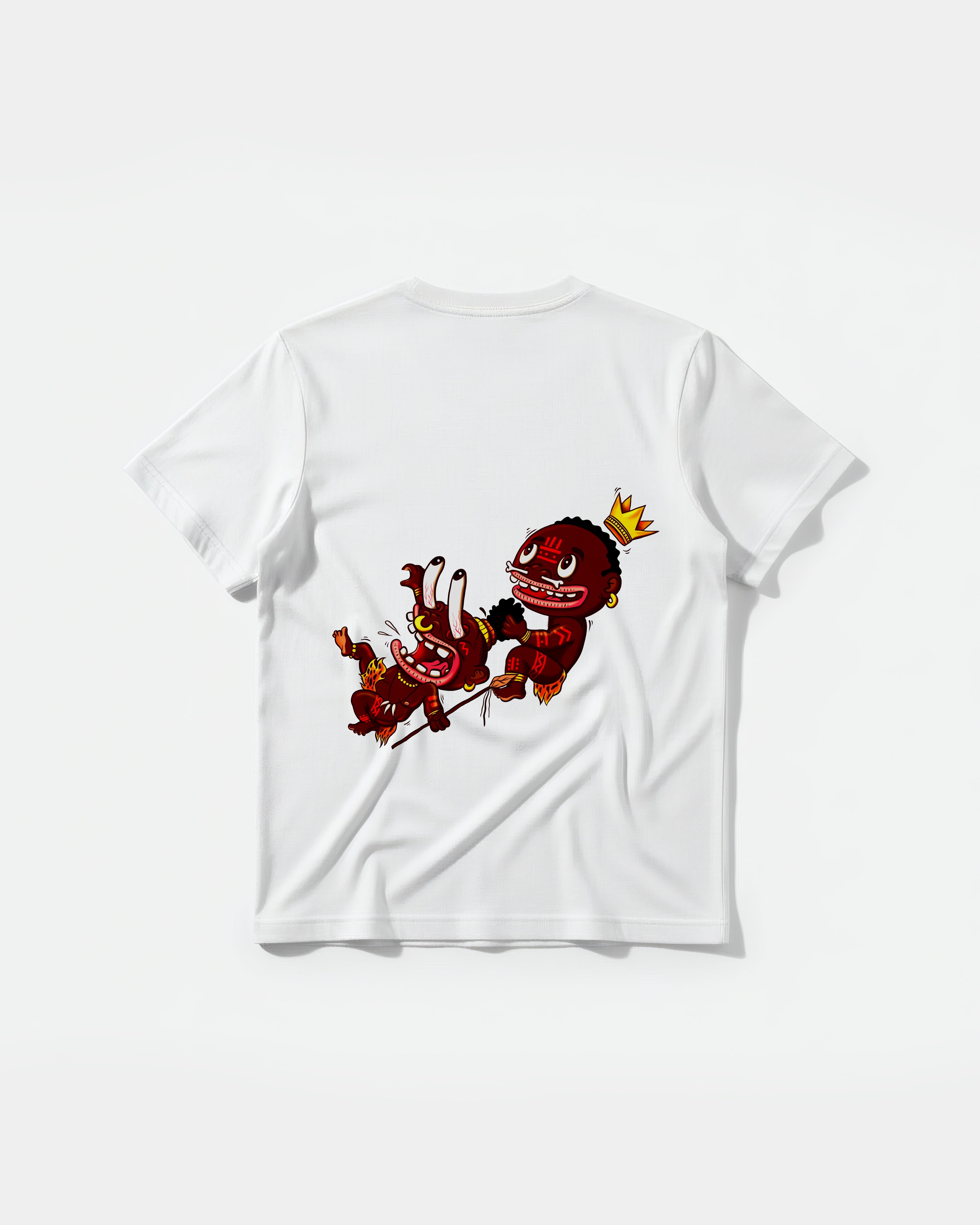 Ungaunga Solo Pocket T-Shirt Back Front Regular Basic