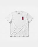 Camiseta China Hannya Pocket Front Regular Basic Blanco