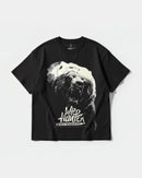 Camiseta Wild Hunter Big Front Oversize Basic Negro