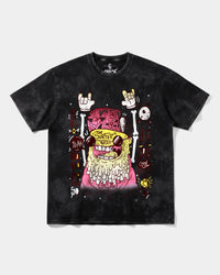 Camiseta The Surfer Beat Big Front Oversize Acid Negro
