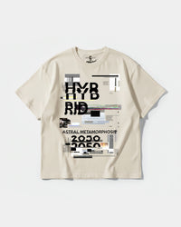 Camiseta Astral Big Front Oversize Basic Beige