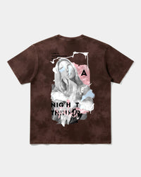 Camiseta Daydreamer Big Back Oversize Acid Marron