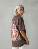 Modelo mide 1,64m y usa talla S