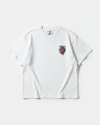 Camiseta China Hannya Big Front Oversize Basic Blanco