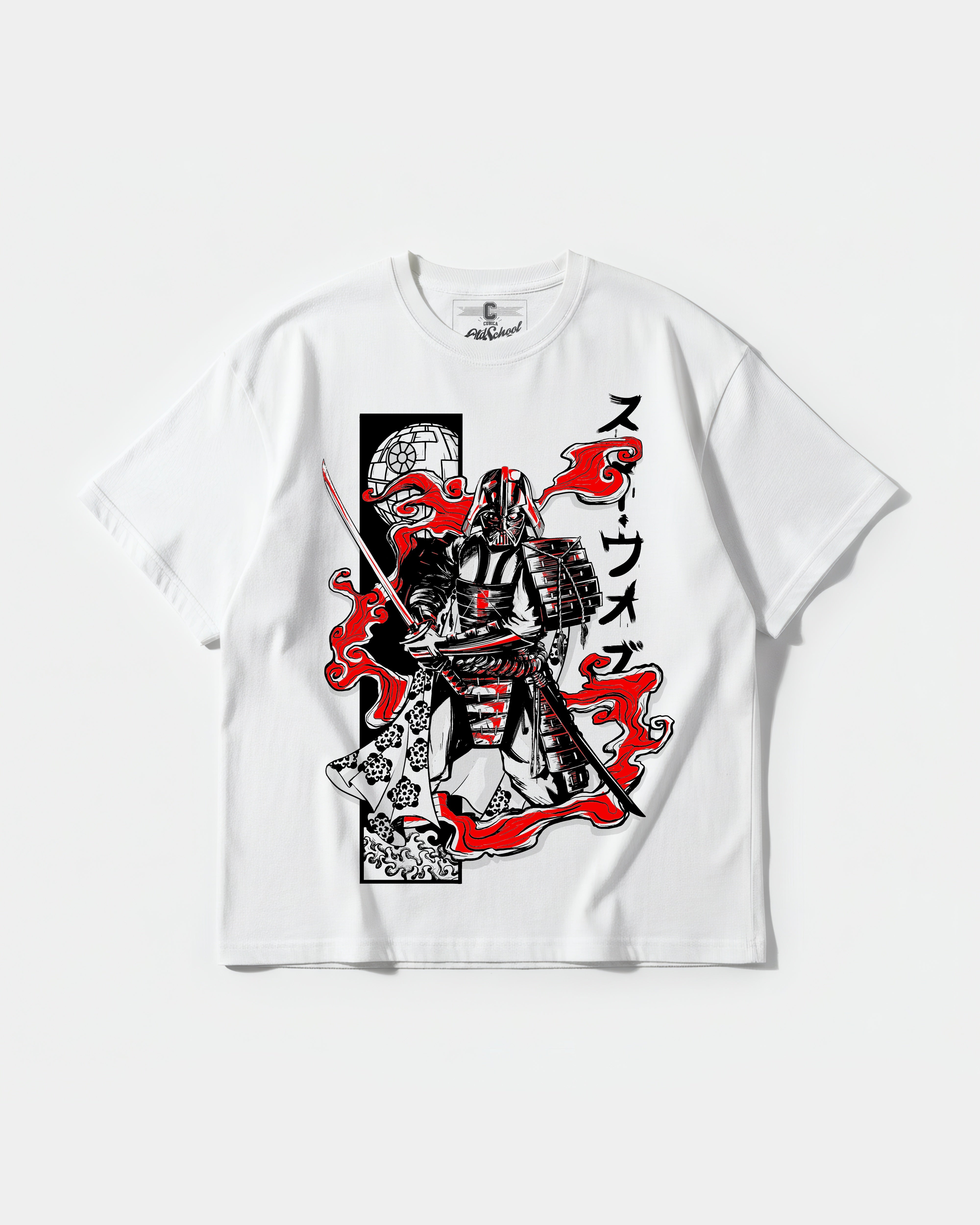 Darth Vader Big Front Oversize Basic T-shirt
