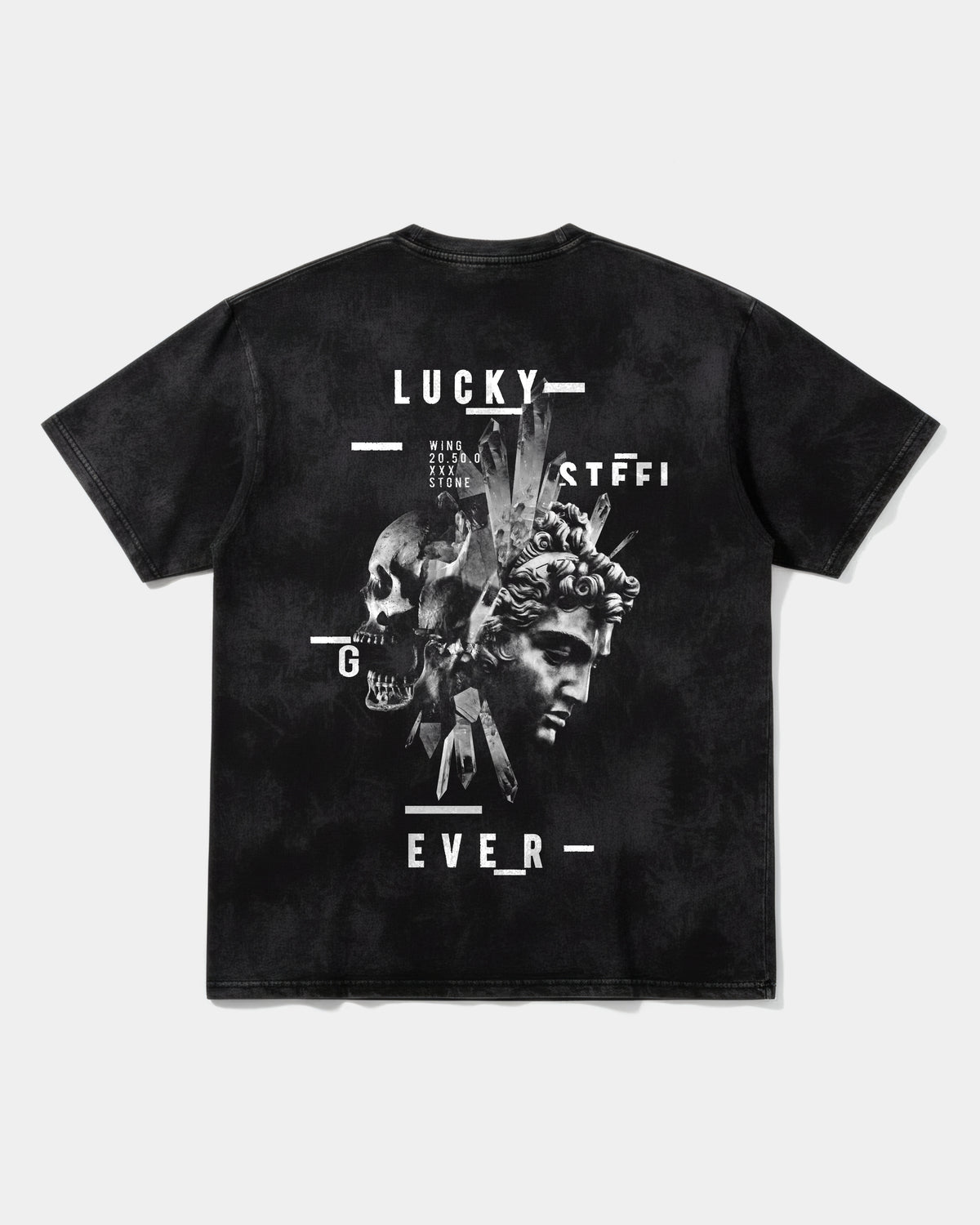 Camiseta Lucky Big Back Oversize Acid