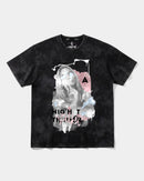Camiseta Daydreamer Big Front Oversize Acid Negro