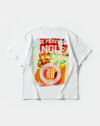 Camiseta The Perfect Angle Big Back Oversize Basic Blanco