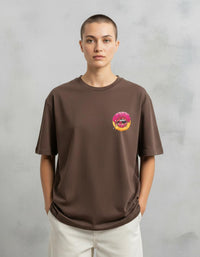 Modelo mide 1,74m y usa talla M
