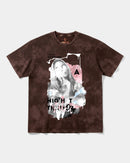 Camiseta Daydreamer Big Front Oversize Acid Marron