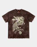 Camiseta Magic Owl Big Front Oversize Acid Marron