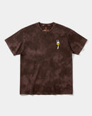 Camiseta Angry Fork Big Front Oversize Acid Marron