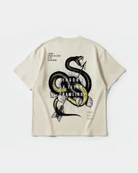 Camiseta The Kingdom Big Back Oversize Basic Beige