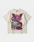Camiseta Beetlejuice Big Front Oversize Basic Beige