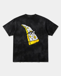 Camiseta Pizza Geek Big Back Oversize Acid Negro