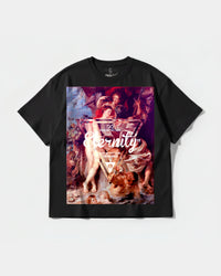 Camiseta Eternity Proclaim Big Oversize Front Basic Negro