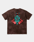 Camiseta Oso Con Gorro Big Back Oversize Acid Marron