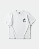 Camiseta Cubica Energia Pocket Front Oversize Basic Blanco