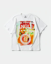 Camiseta The Perfect Angle Big Front Oversize Basic Blanco