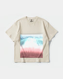 Camiseta Quantic Kingdom Big Front Oversize Basic Beige