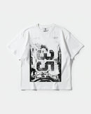Camiseta 35 Big Front Oversize Basic Blanco