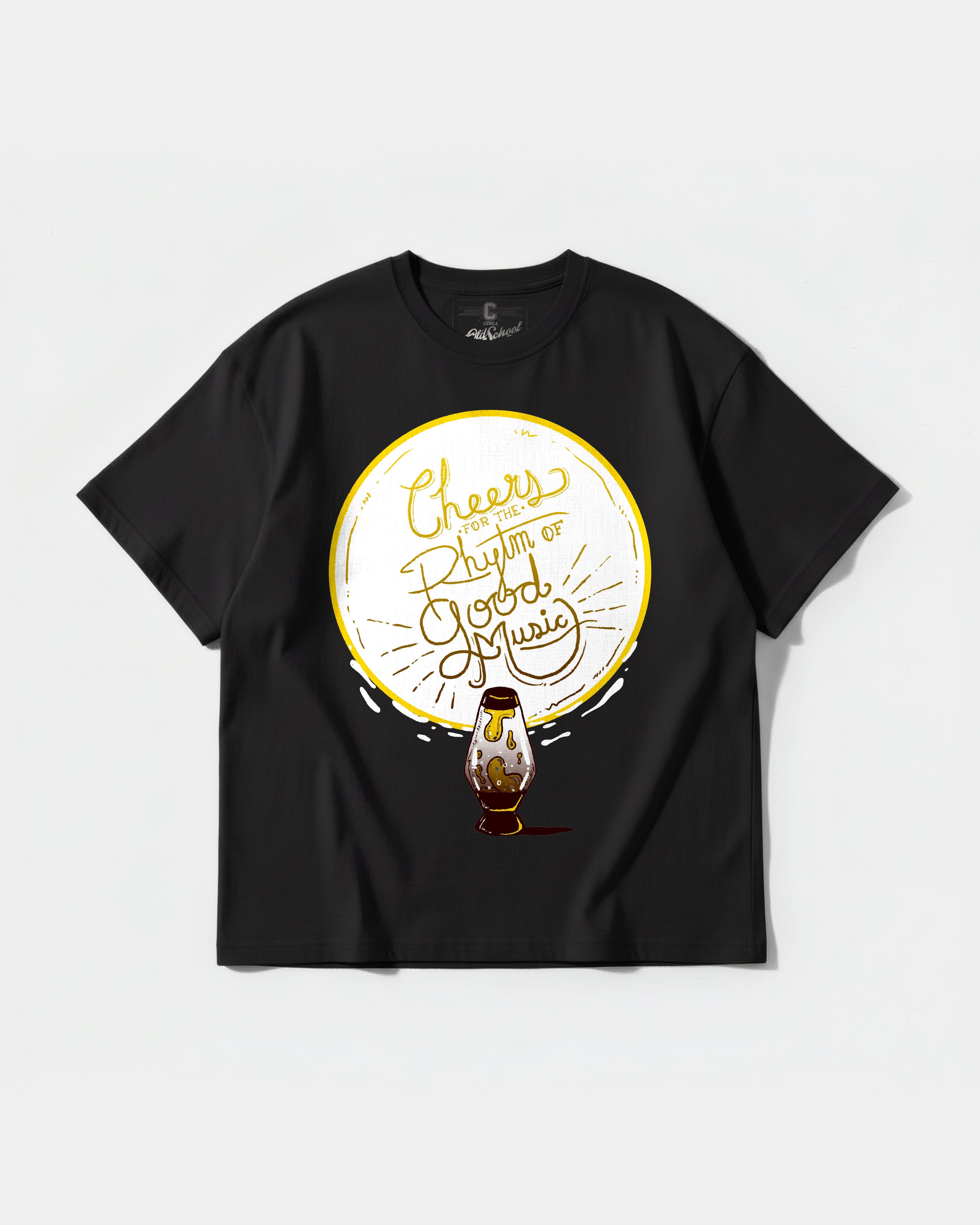 Cheers Good Music Big Front Oversize Basic T-Shirt